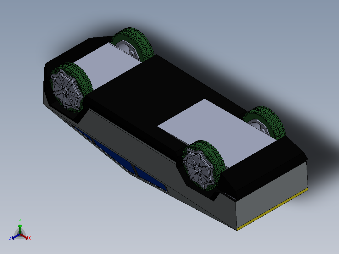 特斯拉CYBERTRUCK4正等轴测图