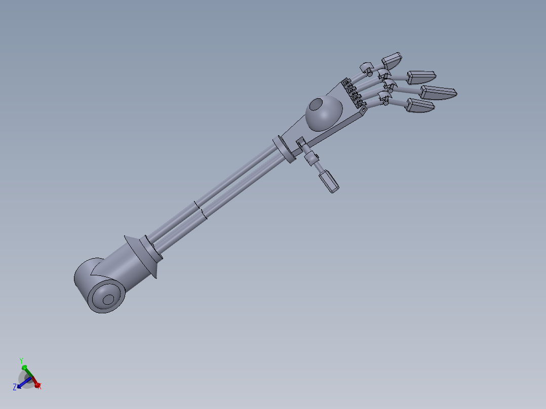 仿生机械手 (50)主视图