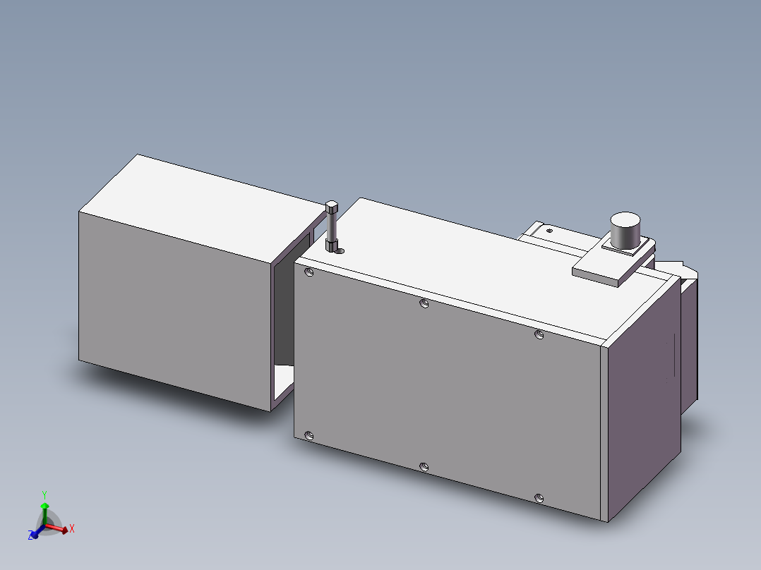 小型产品包装计数设备主视图