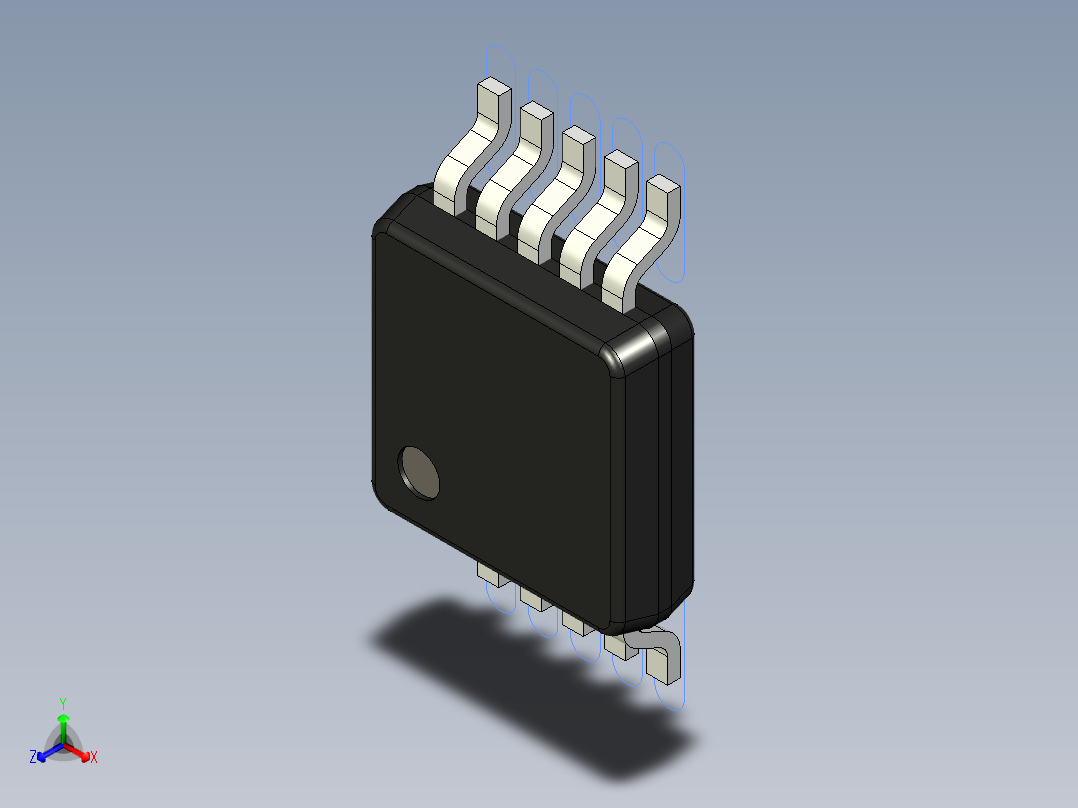 MO-187BA正等轴测图
