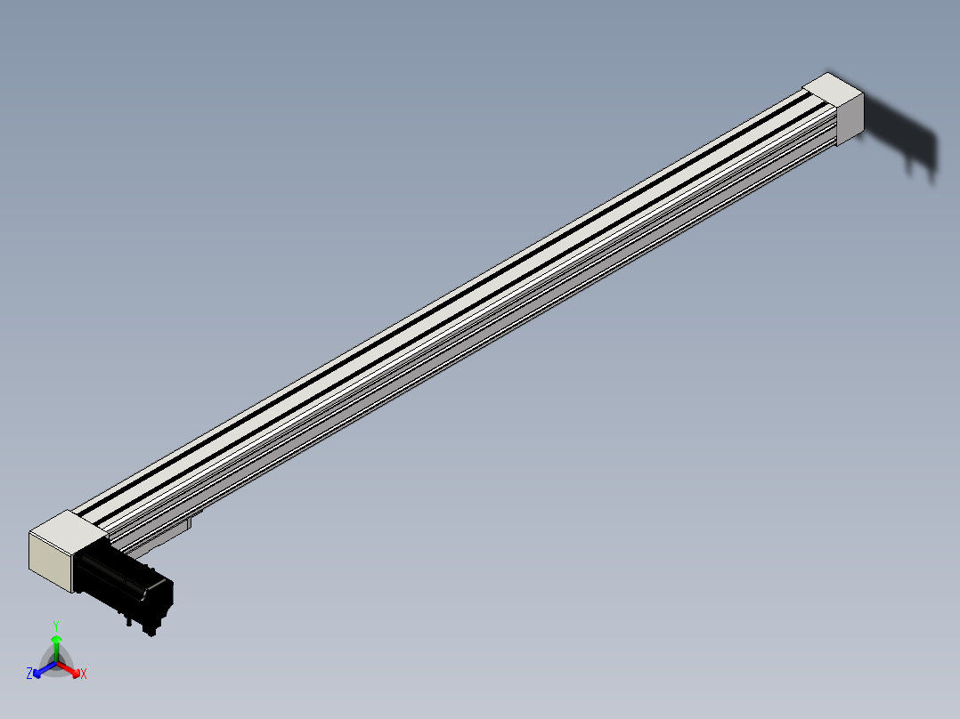 Toyo东佑达直线模组-M65M-X78-1150-R-M40-C4主视图