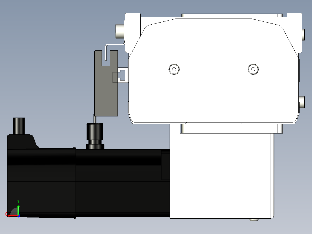 Toyo东佑达直线模组-ETB10-1650-LD后视图