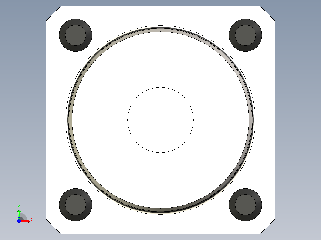 KOSMEKBFP2x0-0多系列多零件图纸模型多系列多零件图纸模型前视图