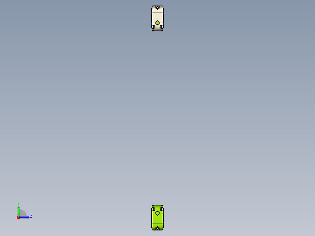 安全_区域传感器H2TLS2440_3D左视图