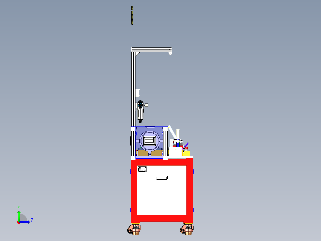 B11_长安车标铆轴设备H14左视图