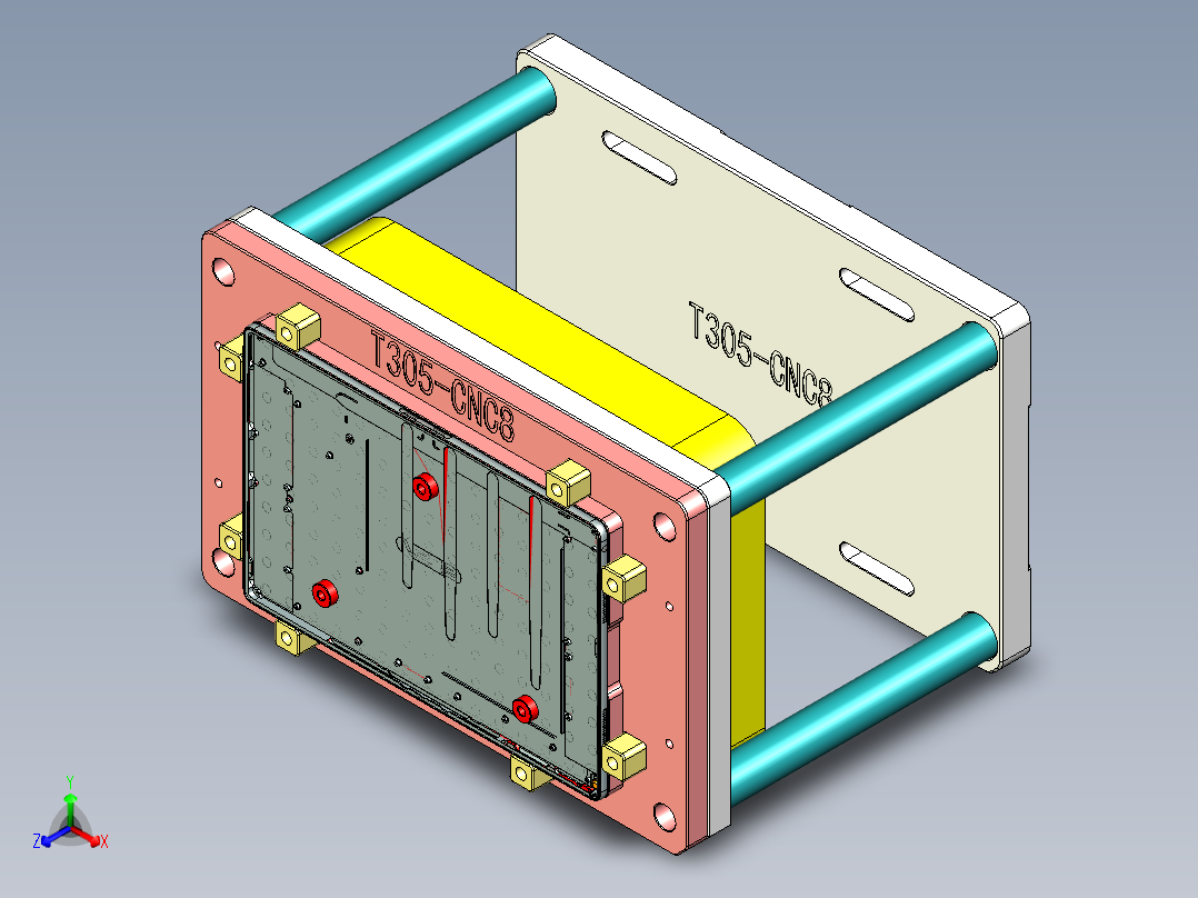 T305-CNC8-0621正等轴测图