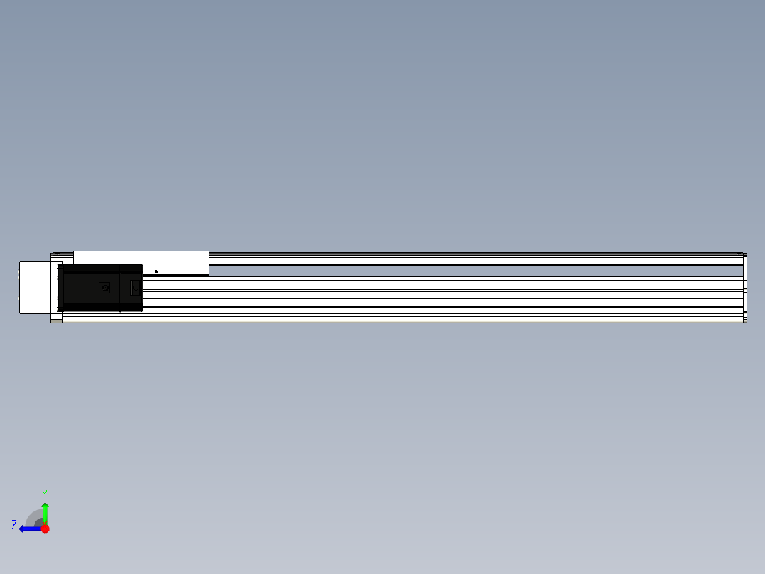 Toyo东佑达直线模组-ETH22-850-BL-750W右视图