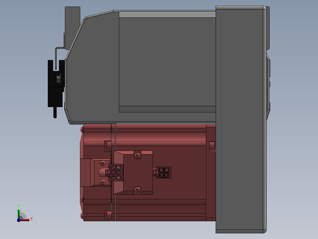 精密模组MT170-L125-700-RD-M75-C4前视图
