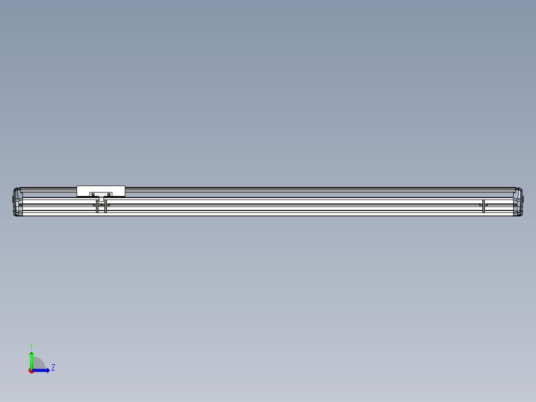 Toyo东佑达直线模组-ETH17-1200-M-組合左视图