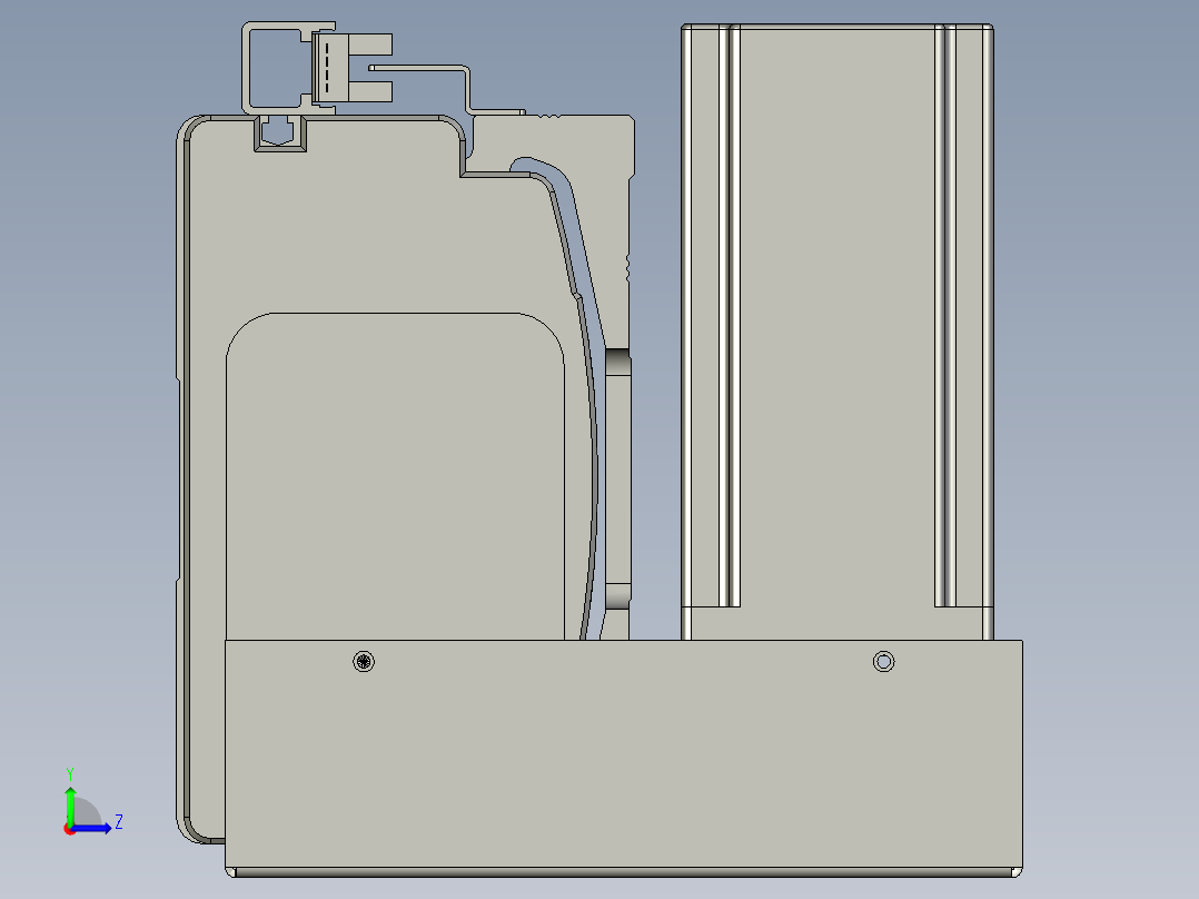 威洛博VBF14-S750-BLU左视图