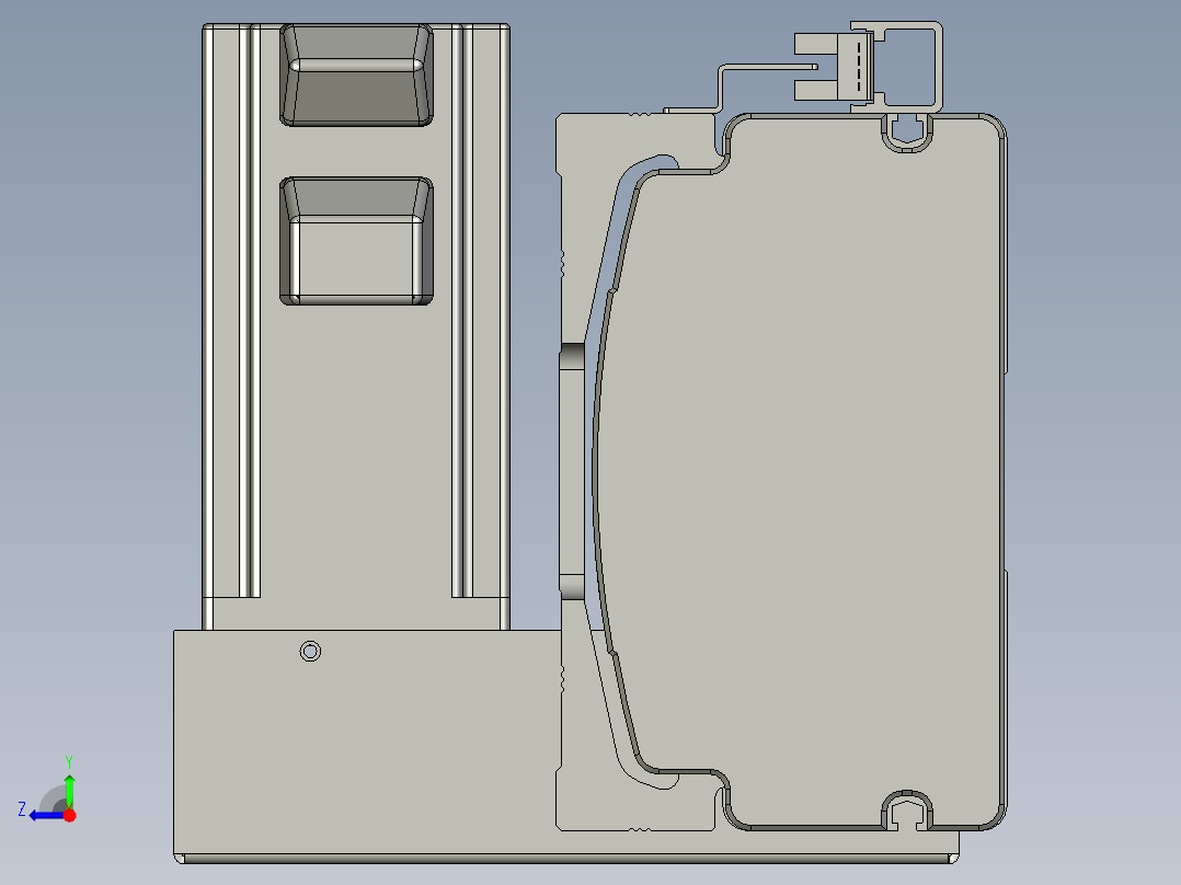 威洛博VBF14-S750-BLU右视图