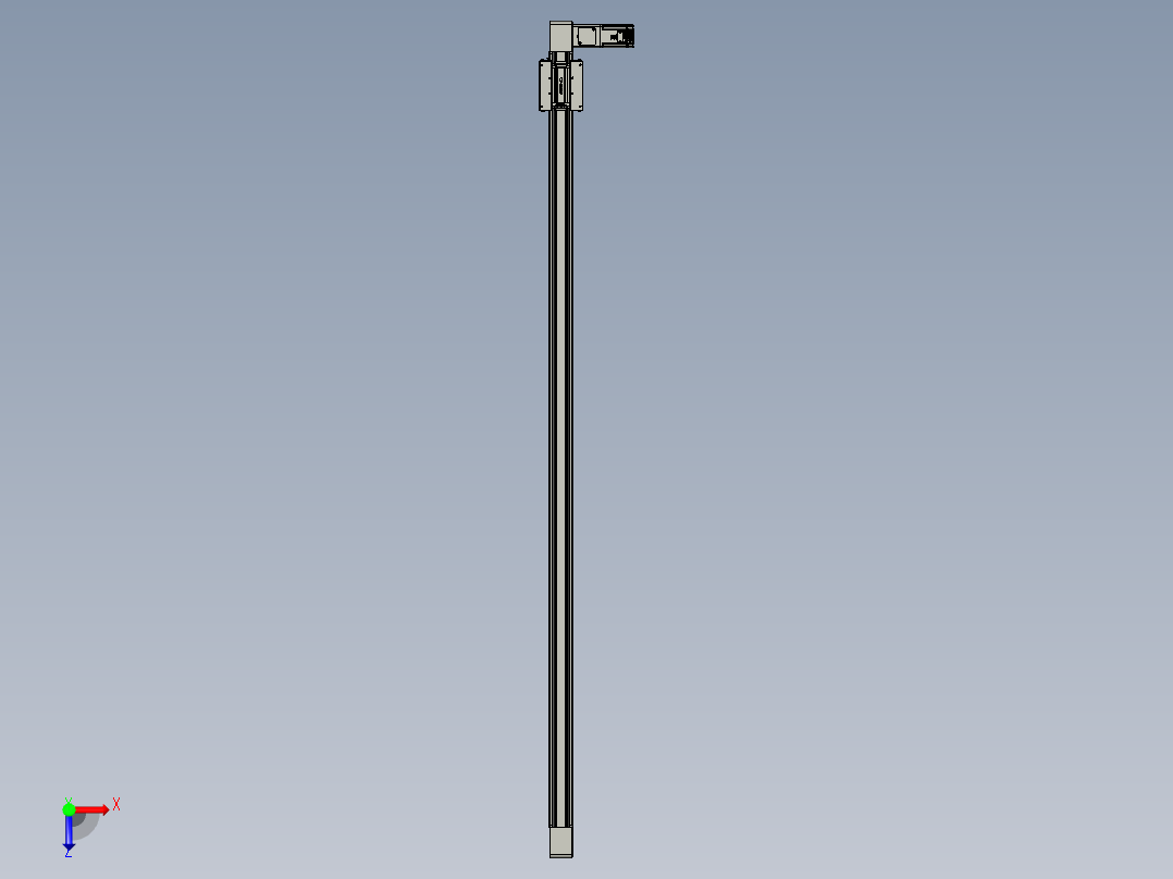 威洛博直线电机模组EB6-L140-S1850-R-P40-MS3俯视图