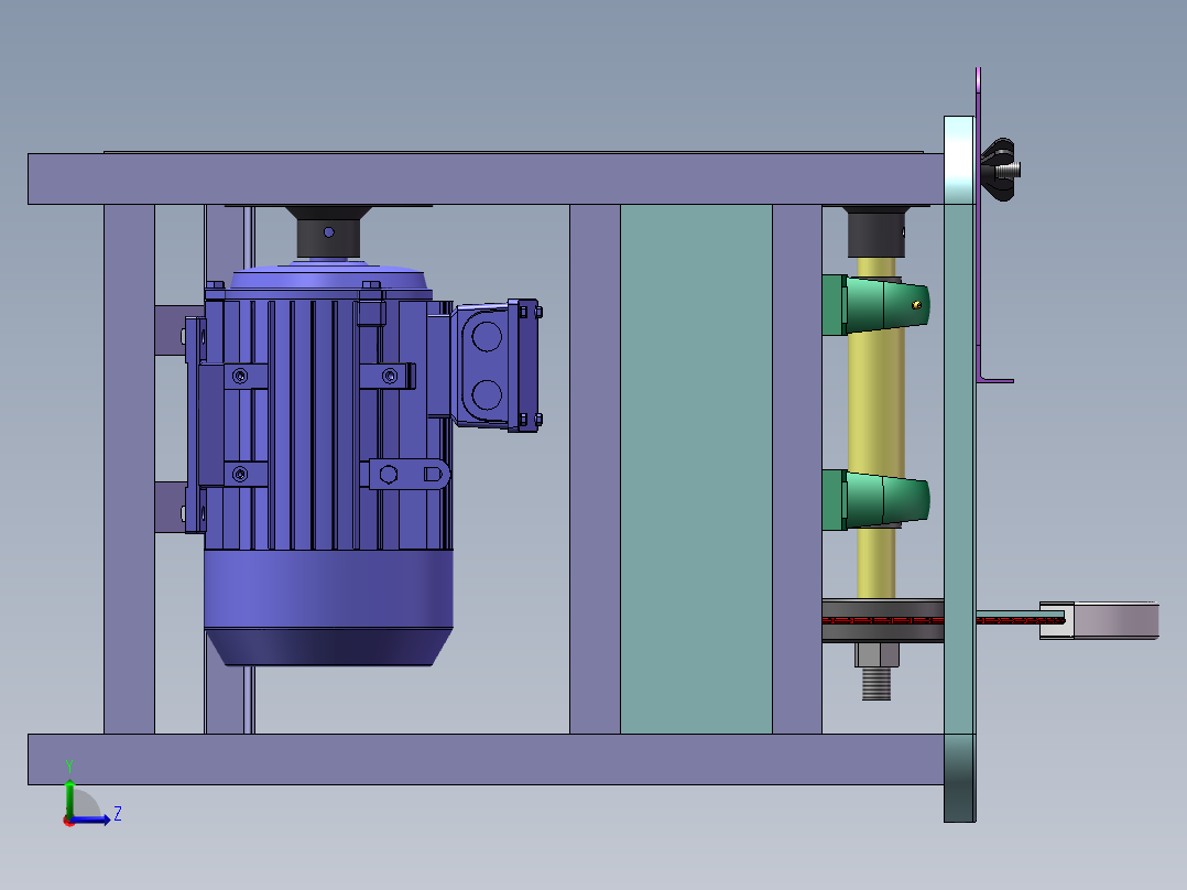 木工台锯 木板切割机sw18可编辑左视图