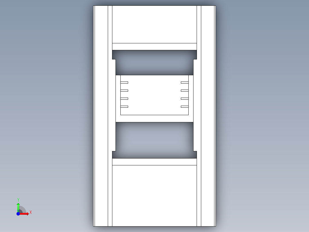 Hidrolik Pres（液压机）前视图