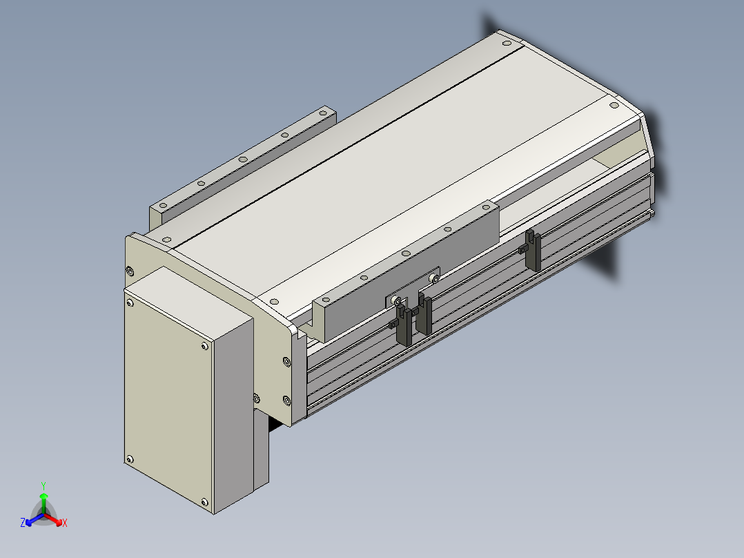 Toyo东佑达直线模组-ETH22-150-BM-400W+煞車主视图