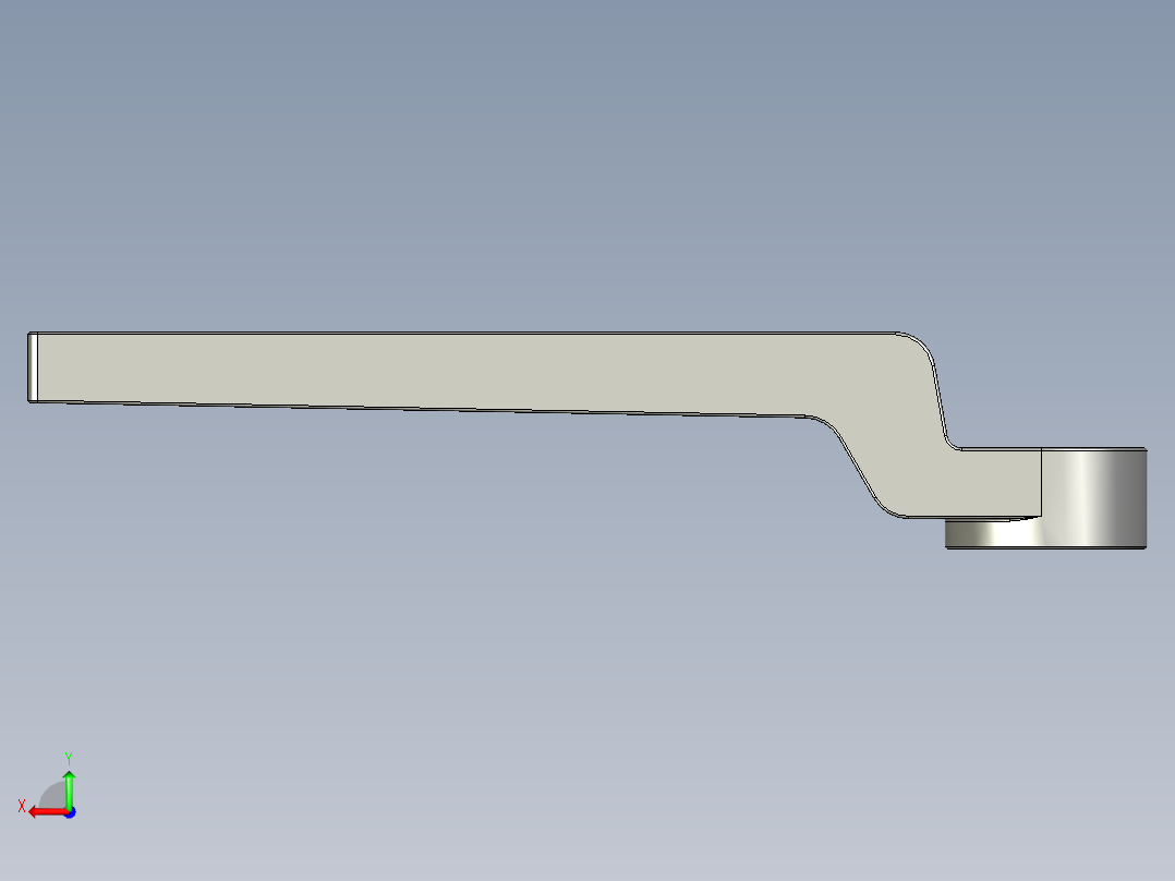 管道手动球阀-水管开关阀-手动阀门User Library-md52c150dn65-1_DN40~65Handle后视图