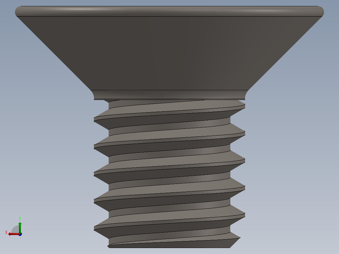 Screw_ISO_10642_M2x4_A2.SLDPRT后视图