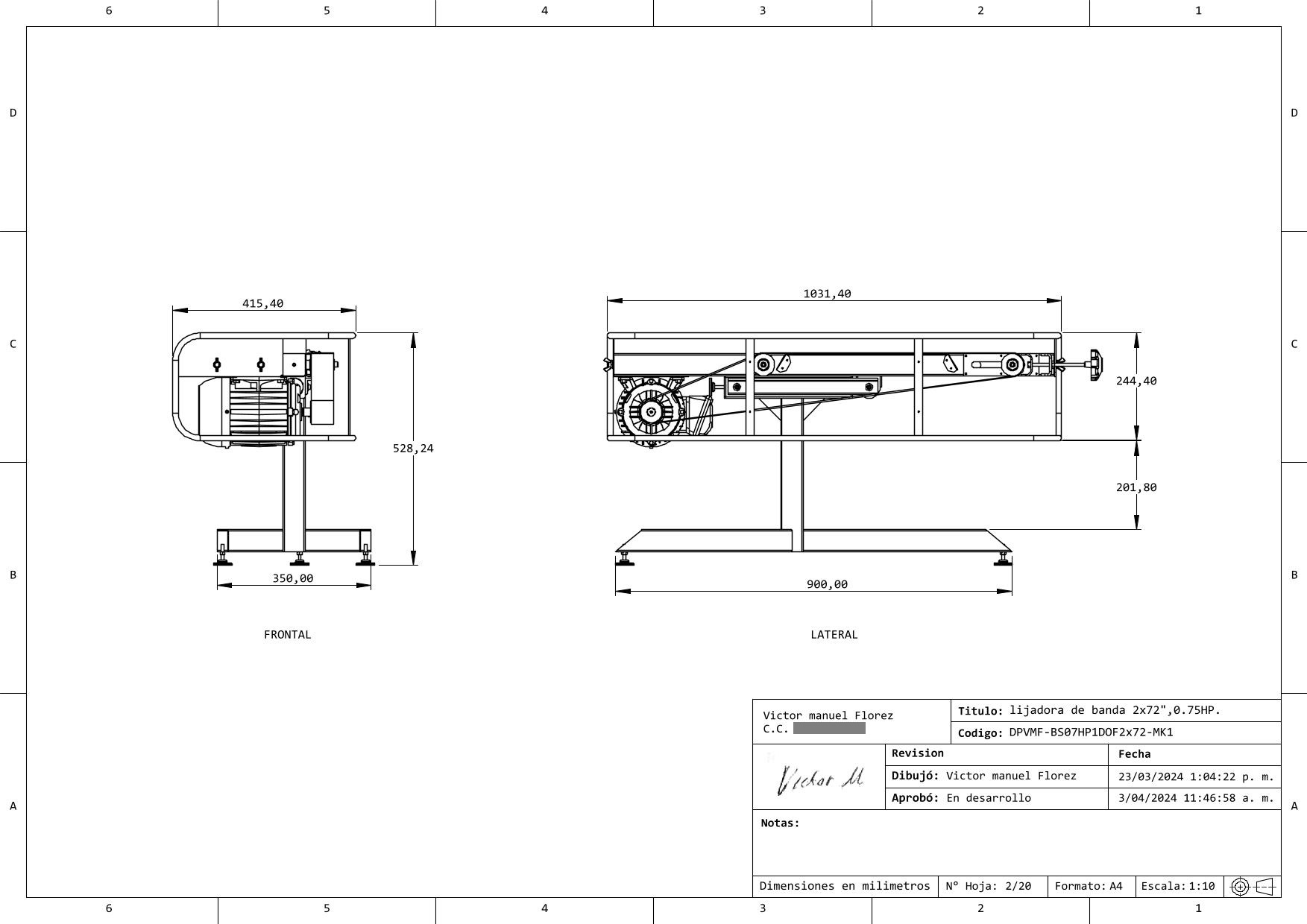 工业用带式砂光机