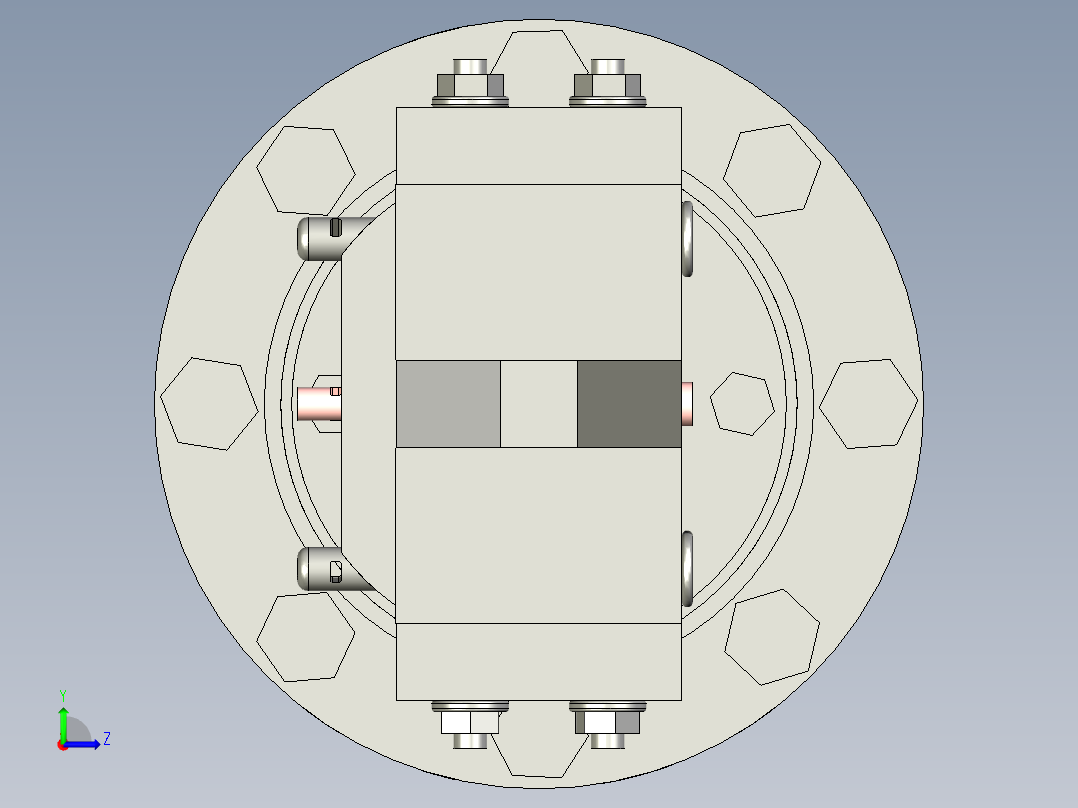 液压机械手左视图