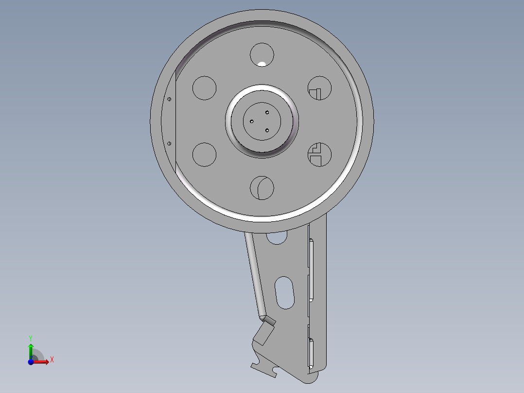 600×900鄂破碎机前视图