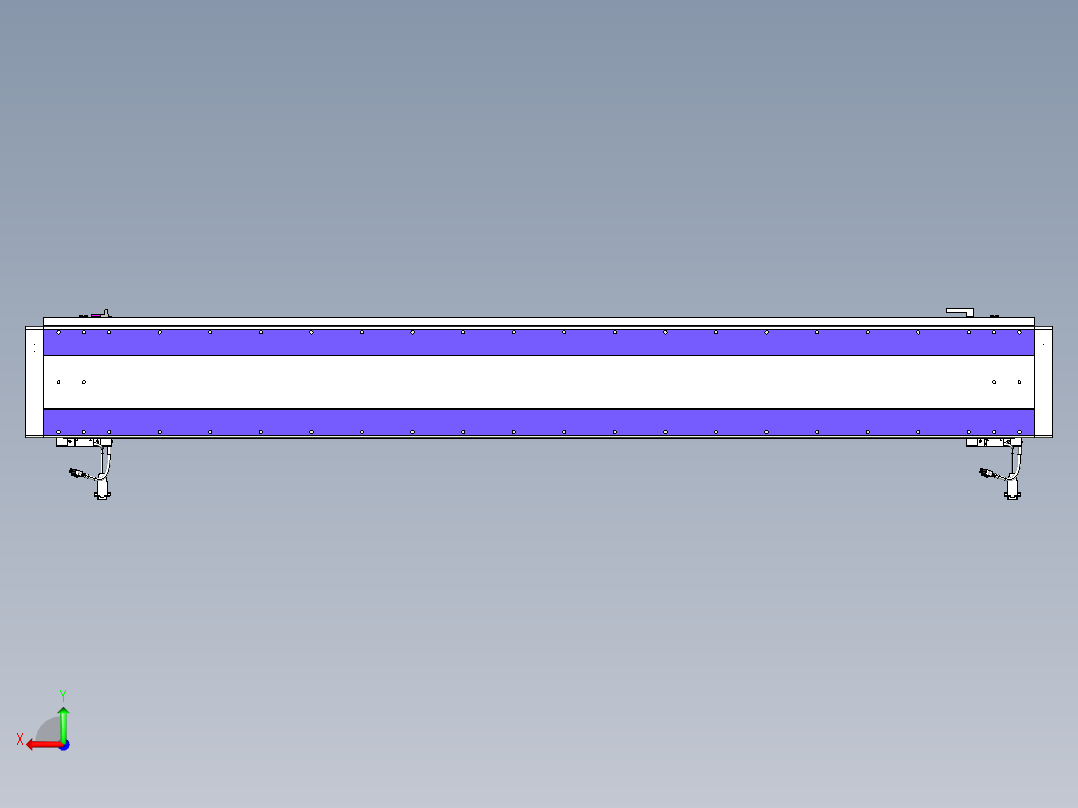 威洛博VL系列直线电机模组-2VL22H1-S1650后视图