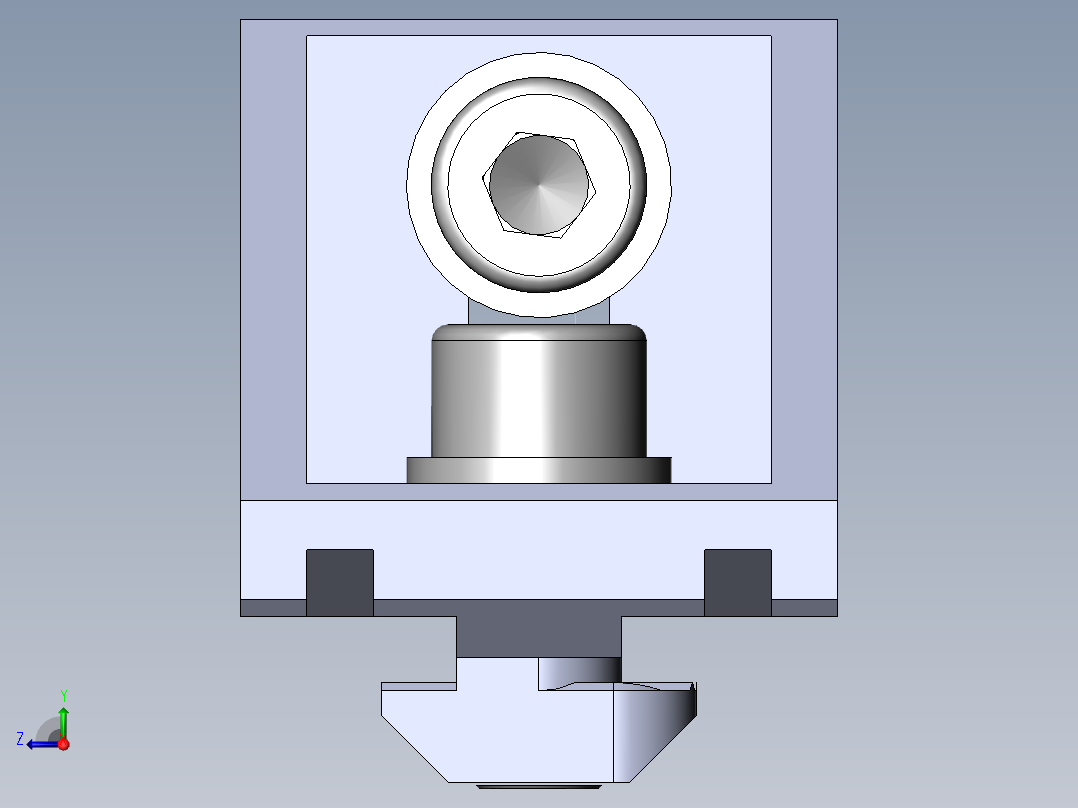 铝型材及其附件3.21.40.4040.STD前视图