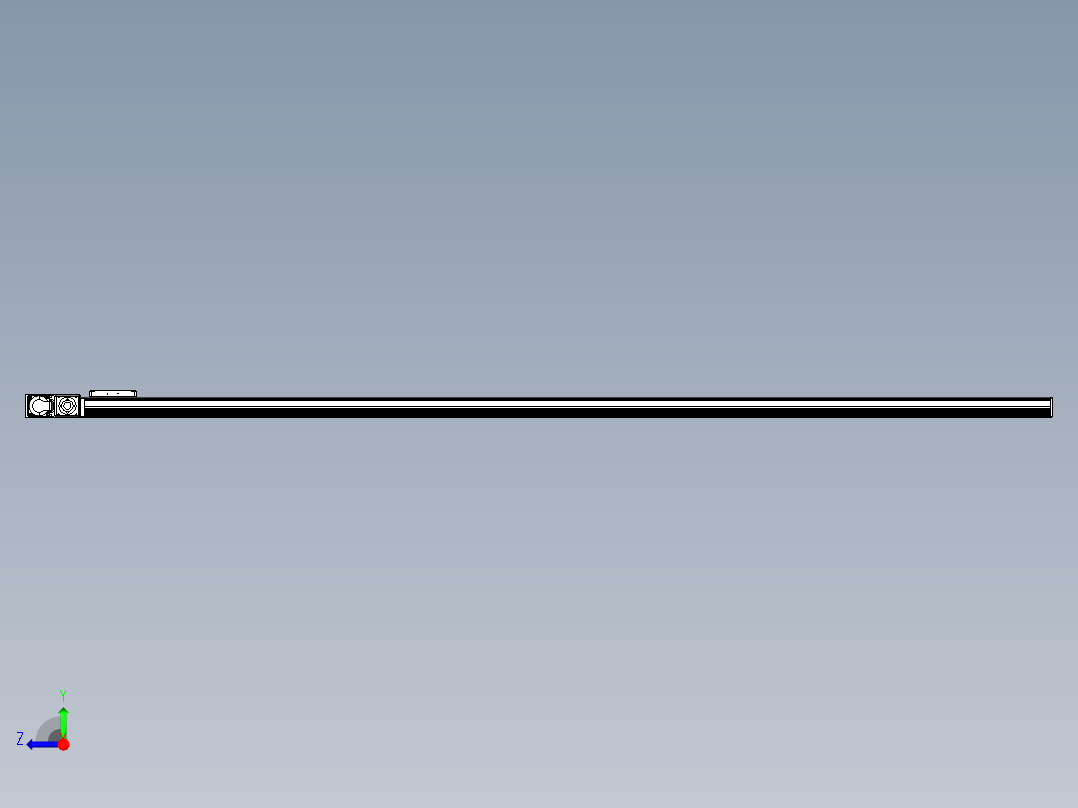 同步带全封闭直线模组TPA-HCB-105D-90-L2500-ML-Y-P20-N3右视图