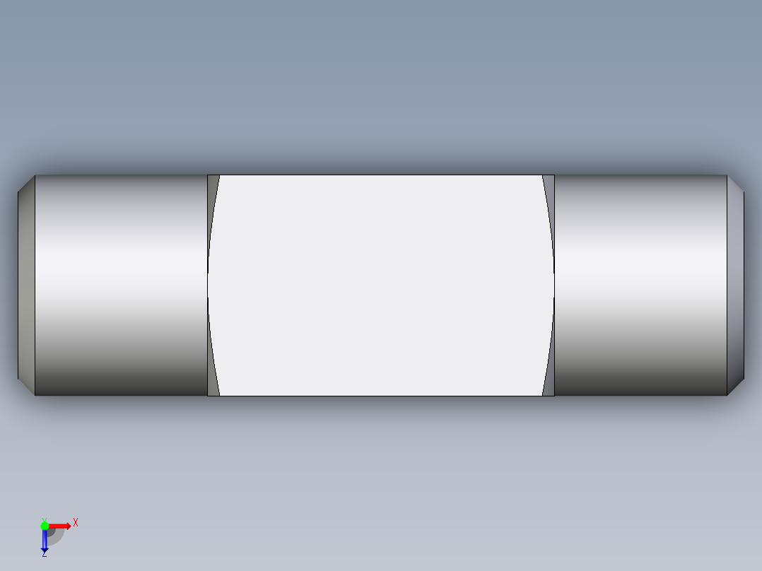卡套式工业通用硬管接头EO_Male_stud_run_tee_TE06SRCFX俯视图