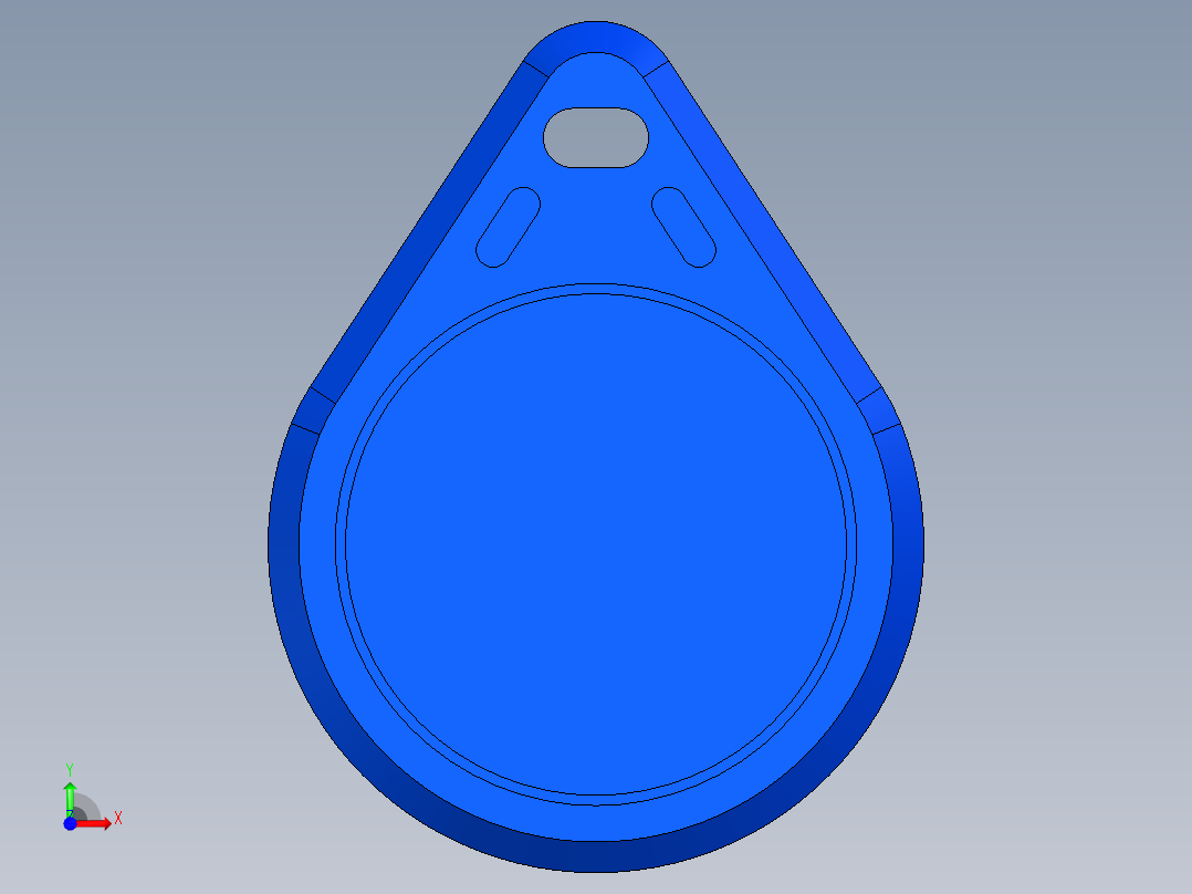 B2005093-射频识别标签电梯感应卡前视图