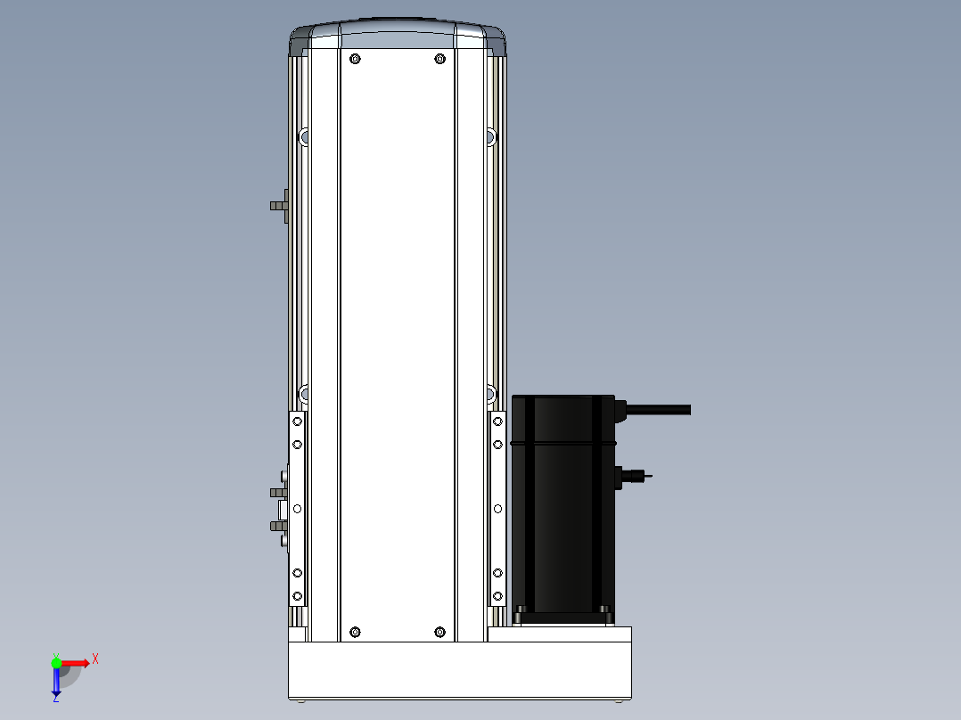 Toyo东佑达直线模组-ETH17-250-BL-M75B俯视图