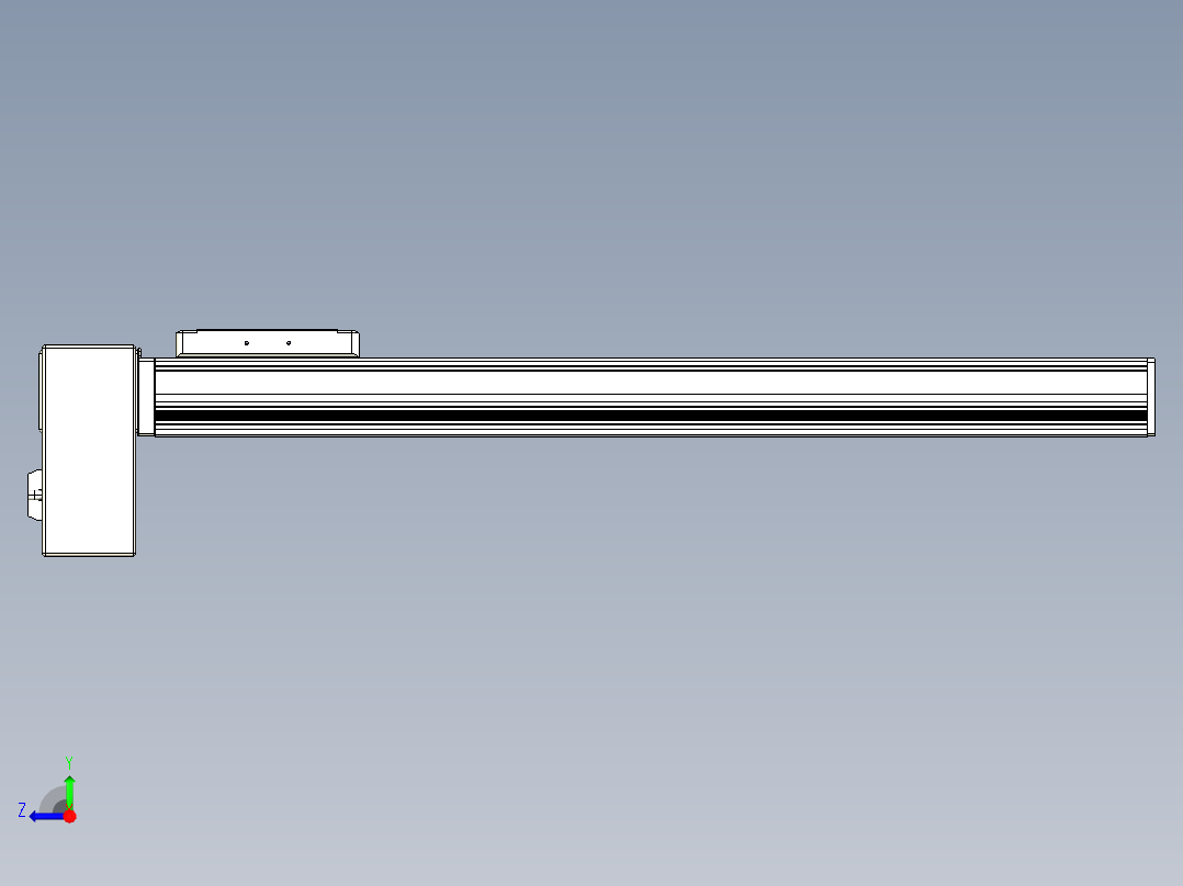 同步带全封闭直线模组TPA-HCB-105D-90-L500-RP-C-P20-N3右视图