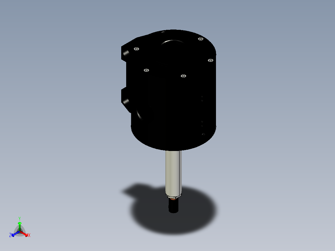 SCHUNK FDB-150浮动打磨头主视图