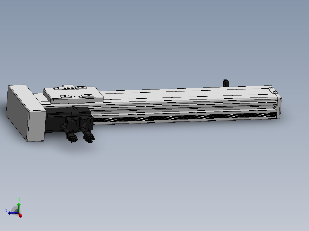 精密模组MY60-T10-300L-BL-P10B-C4-C主视图