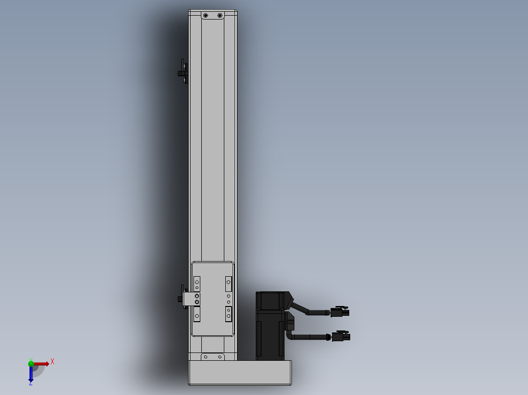 精密模组MY60-T10-300L-BL-P10B-C4-C俯视图