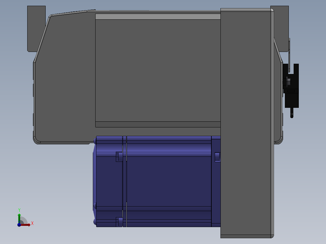 精密模组MT220-L150-2100-RD-M75-C4前视图