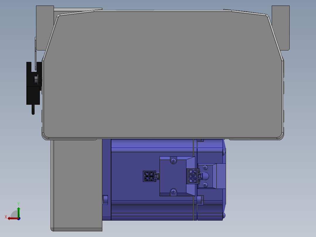 精密模组MT220-L150-2100-RD-M75-C4后视图