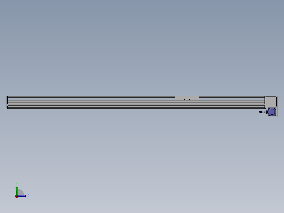 精密模组MT220-L150-2100-RD-M75-C4左视图