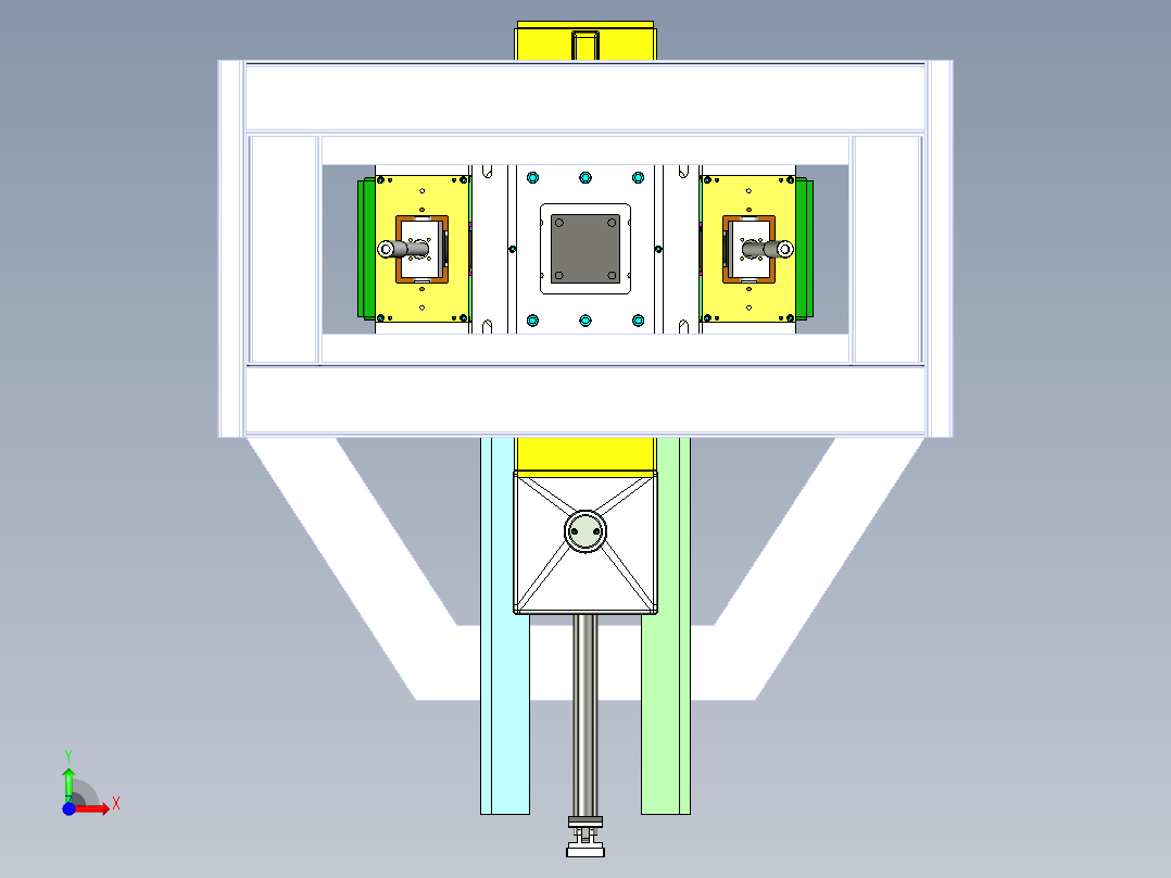 B6_液压洗碗机折弯机前视图
