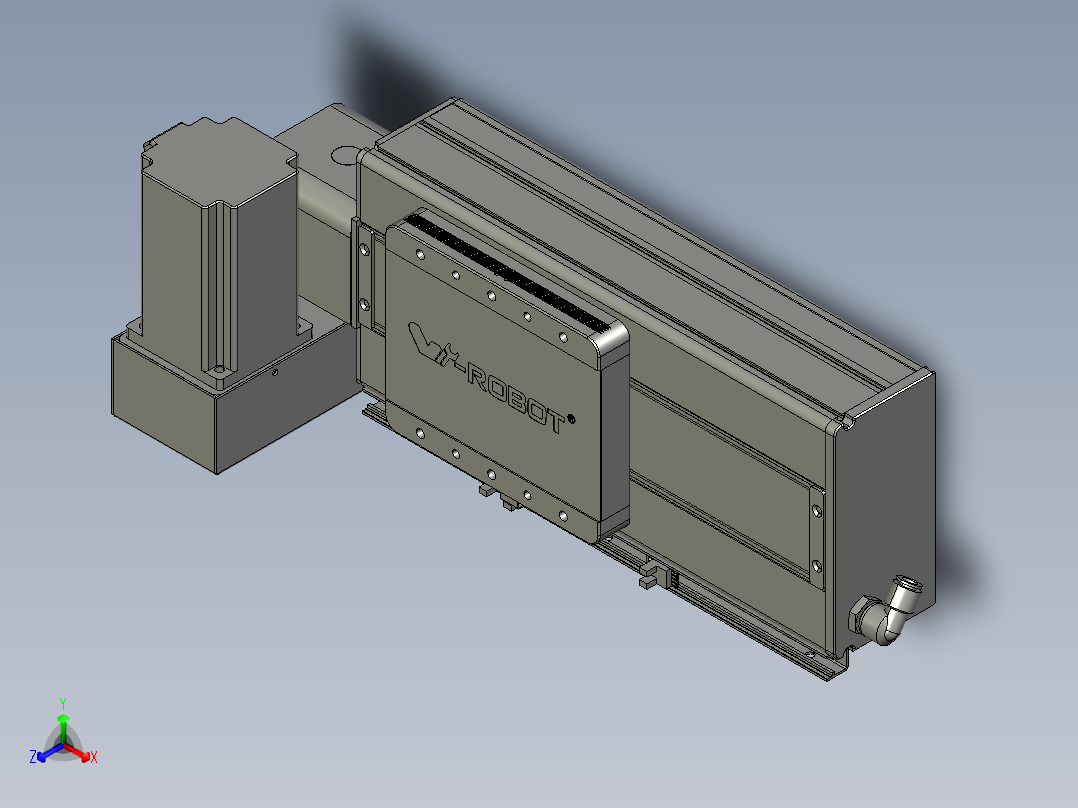 威洛博VBC17-S100-BLU-P75正等轴测图