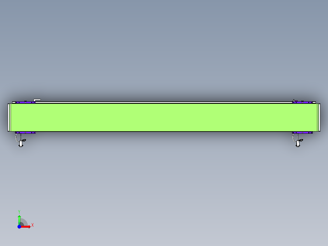 威洛博VL系列直线电机模组-2VL22H2-S2000前视图