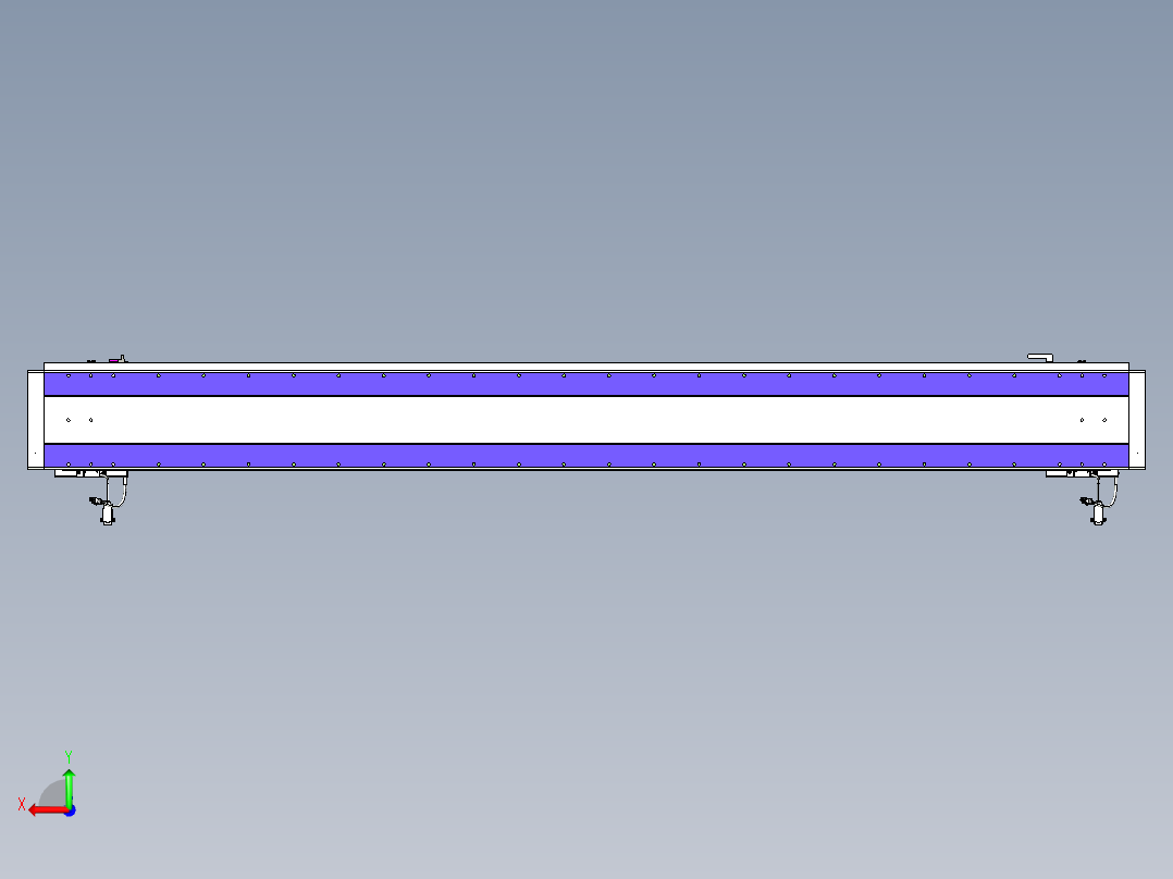 威洛博VL系列直线电机模组-2VL22H2-S2000后视图