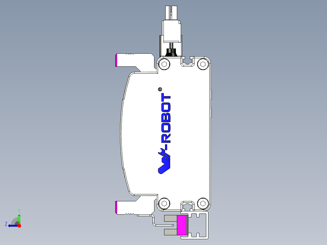 威洛博QF系列模组QF10-Lxx-C-S600-BC-ZP10-C3右视图