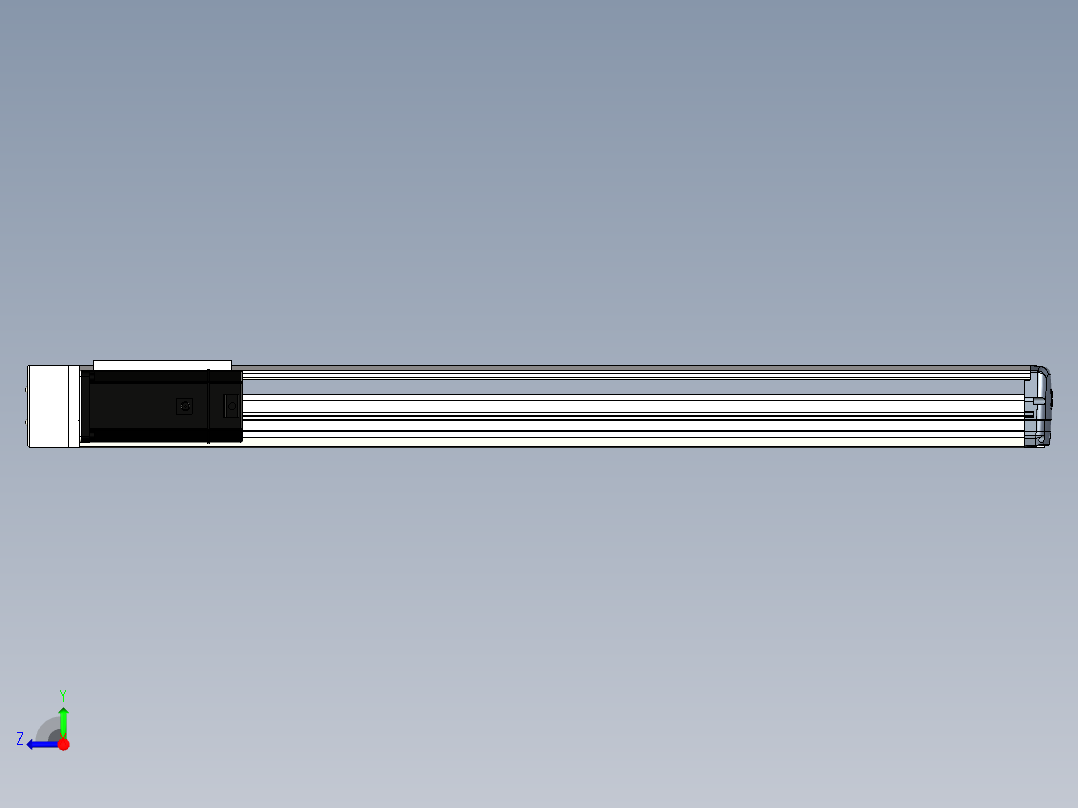 Toyo东佑达直线模组-ETH17-850-BL-M75B右视图