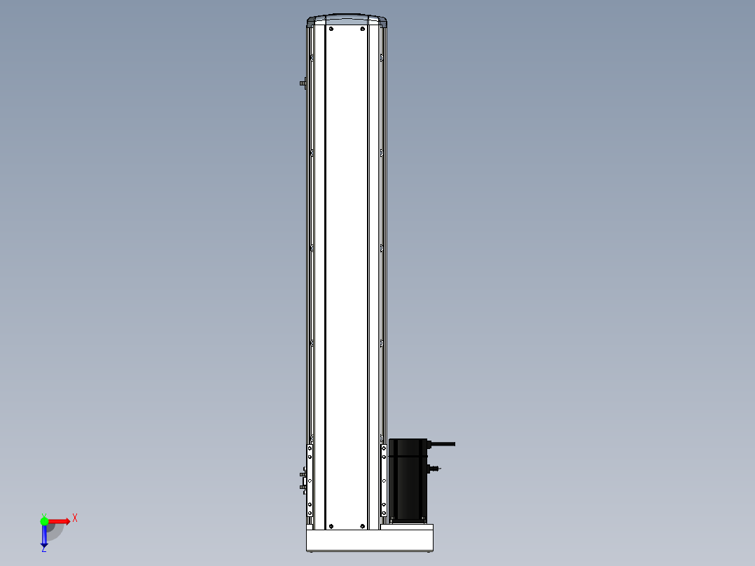 Toyo东佑达直线模组-ETH17-850-BL-M75B俯视图