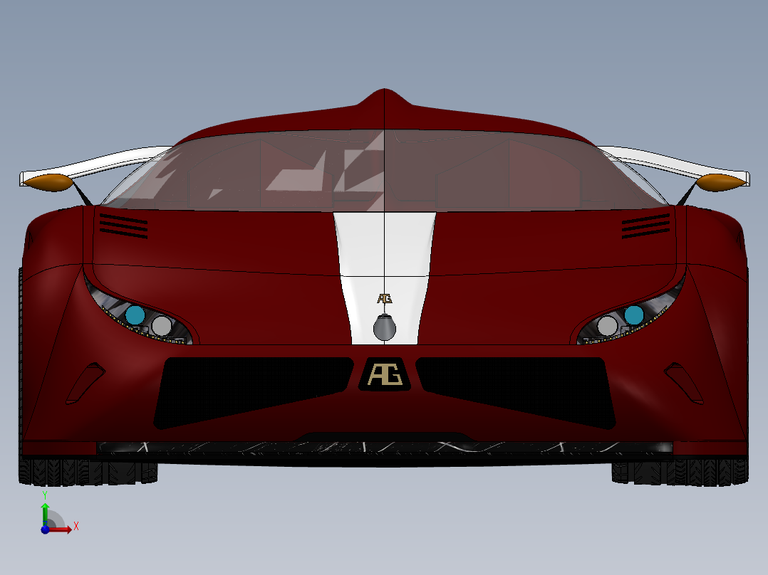 汽车车身 (79)前视图