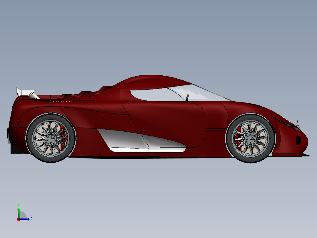 汽车车身 (79)左视图