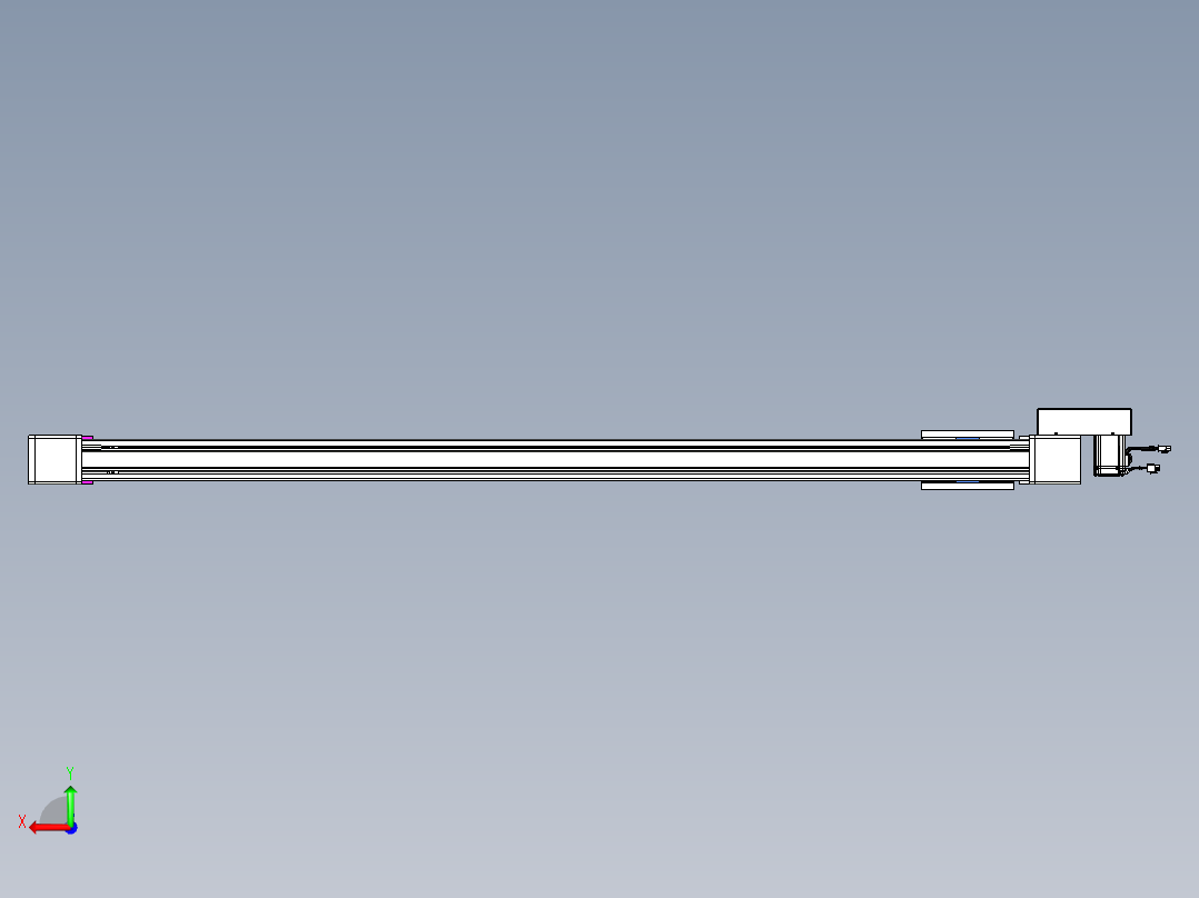 威洛博LB.GB同步带传动--欧规系列GB8-L96-S1600-BR-P40后视图