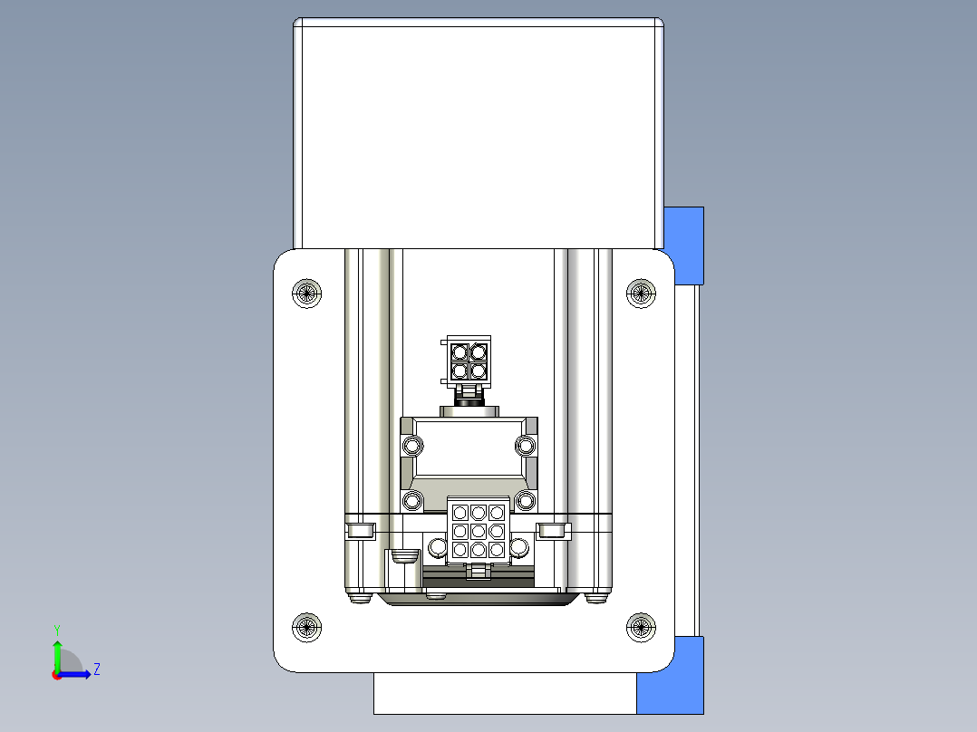 威洛博LB.GB同步带传动--欧规系列GB8-L96-S1600-BR-P40左视图