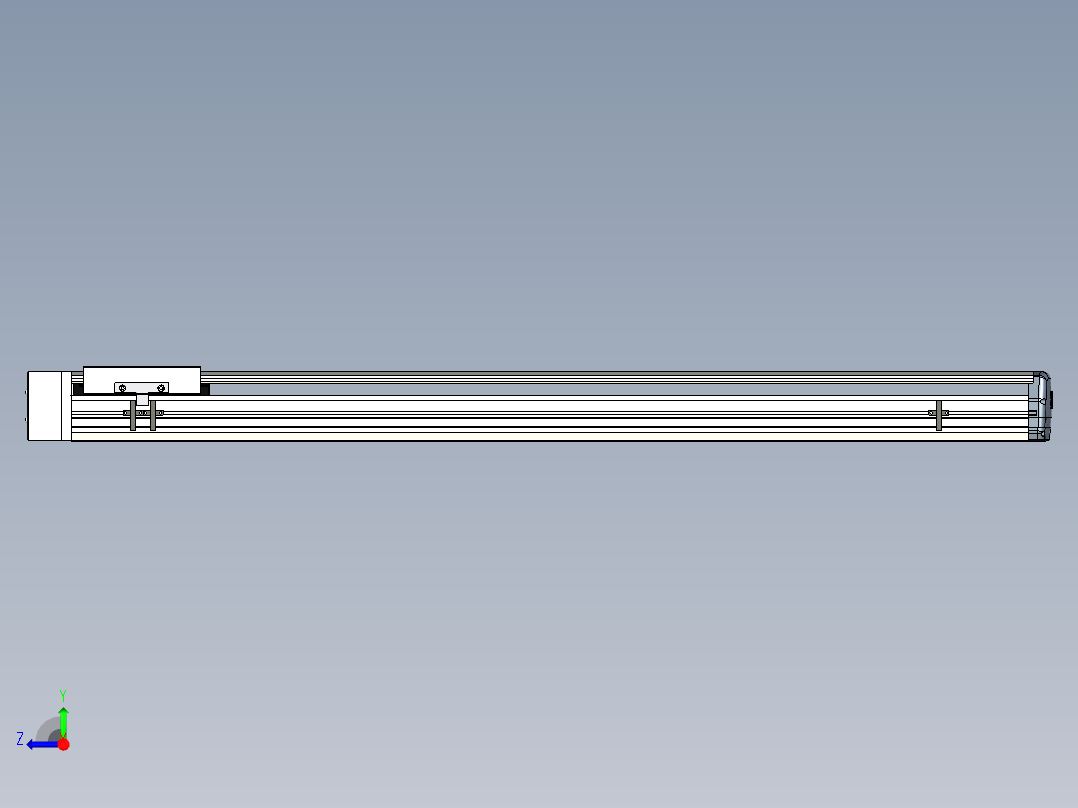 Toyo东佑达直线模组-ETH17-1050-BR-M75B右视图