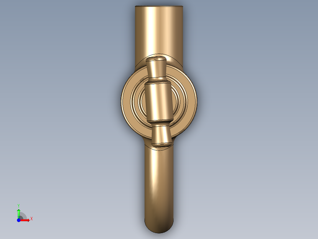 水龙头12前视图